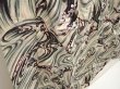 Photo3: 6518T12z680 Vintage Japanese Kimono Silk KOMON Wave Sand beige (3)