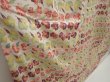 Photo3: 6518T13z940 Vintage Japanese Kimono Silk KOMON Flower Sand beige (3)