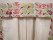 Photo7: 6518T13z940 Vintage Japanese Kimono Silk KOMON Flower Sand beige (7)