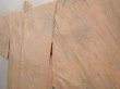 Photo2: 6519T01z750 Vintage Japanese Kimono Silk HAORI  Cream-Orange (2)