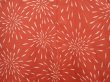 Photo3: 6519T03z440 Vintage Japanese Kimono Silk HAORI Fireworks Red-Brown (3)