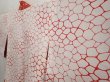 Photo8: 6519T03z440 Vintage Japanese Kimono Silk HAORI Fireworks Red-Brown (8)