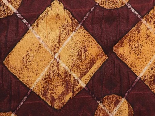 Photo4: 6519T07z590 Vintage Japanese Kimono Silk HAORI  Purple-Brown (4)