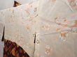 Photo7: 6519T07z590 Vintage Japanese Kimono Silk HAORI  Purple-Brown (7)