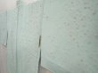 Photo2: 6519T08z840 Vintage Japanese Kimono Silk HAORI Plum blossom Light blue (2)