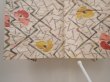 Photo6: 6519T09z470 Vintage Japanese Kimono Silk MEISEN HAORI Flower Light peach (6)