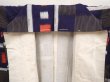 Photo7: 6519T12z570 Vintage Japanese Kimono Silk MEISEN KOMON  Dark navy (7)