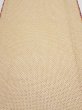 Photo2: 1D03z90  Japanese Kimono Silk  FABRIC Shibori Sulfur yellow 62.6x14.8 (2)