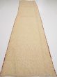 Photo6: 1D06z80  Japanese Kimono Silk  FABRIC Shibori Sulfur yellow 59.8x14.8 (6)