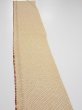 Photo3: 1D07z40  Japanese Kimono Silk  FABRIC Shibori Sulfur yellow 55.9x7.3 (3)