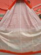 Photo7: 6520T10z630 Vintage Japanese Kimono Silk Girl's  Royal cart Red (7)