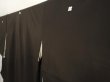 Photo2: 6520T12z1600 Vintage Japanese Kimono Silk TOMESODE Princess Black (2)