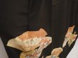 Photo3: 6520T12z1600 Vintage Japanese Kimono Silk TOMESODE Princess Black (3)