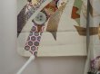 Photo6: 6521T04z340 Vintage Japanese Kimono Synthetic Boy's  Tabane-noshi Navy (6)