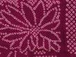 Photo4: 6521T09z480 Vintage Japanese Kimono Silk SHIBORI HAORI Flowers Purple-Pink (4)