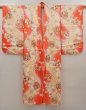 Photo6: 6521T10z530  Japanese Kimono Silk Girl's  Mari Red-Pink (6)