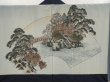 Photo2: 6522T04z600 Vintage Japanese Kimono Silk Men's HAORI Pine Dark navy (2)