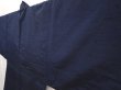 Photo5: 6522T04z600 Vintage Japanese Kimono Silk Men's HAORI Pine Dark navy (5)