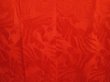 Photo3: 6522T01z420 Antique Japanese Kimono Silk JUBAN Phoenix Red (3)