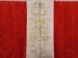 Photo7: 6522T01z420 Antique Japanese Kimono Silk JUBAN Phoenix Red (7)