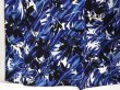 Photo4: 6522T10z550  Japanese Kimono Cotton YUKATA Flower Dark lavender blue (4)