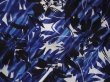 Photo7: 6522T10z550  Japanese Kimono Cotton YUKATA Flower Dark lavender blue (7)