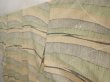 Photo2: 6522T12z680 Vintage Japanese Kimono Silk TSUMUGI  Straw (2)