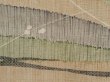 Photo6: 6522T12z680 Vintage Japanese Kimono Silk TSUMUGI  Straw (6)