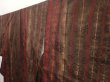 Photo2: 6522T13z750 Vintage Japanese Kimono Silk TSUMUGI Plum blossom Brown-Gray (2)