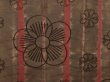 Photo6: 6522T13z750 Vintage Japanese Kimono Silk TSUMUGI Plum blossom Brown-Gray (6)