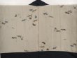 Photo3: 6525T04z640 Vintage Japanese Kimono Silk Men's HAORI Horse Dark green-gray (3)