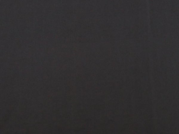 Photo4: 6525T07z600 Vintage Japanese Kimono Silk Men's  Plain Black (4)