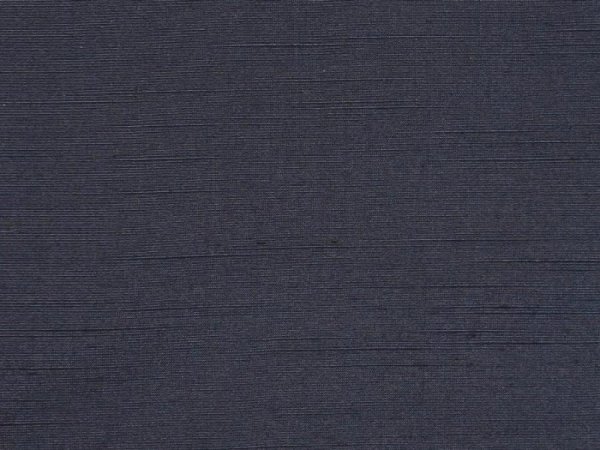 Photo4: 6525T08z810 Vintage Japanese Kimono Silk Men's  Plain Dark gray-Black (4)