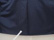 Photo8: 6525T08z810 Vintage Japanese Kimono Silk Men's  Plain Dark gray-Black (8)