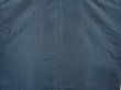 Photo3: 6525T09z840 Vintage Japanese Kimono Silk Men's   Blue-Gray (3)