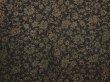 Photo3: 6526T10z740 Vintage Japanese Kimono Silk HAORI Flower Black (3)