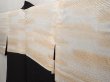 Photo7: 6526T11z600 Vintage Japanese Kimono Silk HAORI Ripple Black (7)
