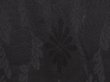 Photo7: 6526T01z480 Vintage Japanese Kimono Silk HAORI Chrysanthemum Black (7)