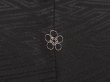 Photo5: 6526T03z440 Vintage Japanese Kimono Silk HAORI Sayagata Black (5)