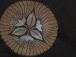 Photo4: 6526T05z520 Vintage Japanese Kimono Silk HAORI Flower Black (4)