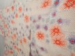 Photo2: 6603T07z470 Vintage Japanese Kimono Silk SHIBORI HAORI  Off-white (2)
