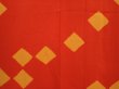 Photo3: 6604T03z630 Vintage Japanese Kimono Silk HAORI  Orange-Red (3)