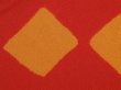 Photo4: 6604T03z630 Vintage Japanese Kimono Silk HAORI  Orange-Red (4)