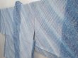Photo2: 6604T04z570 Vintage Japanese Kimono Silk HAORI  Light blue (2)