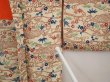 Photo7: 6604T08z560 Vintage Japanese Kimono Silk HAORI Plum blossom Champagne (7)