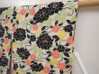 Photo8: 6604T10z620 Vintage Japanese Kimono Silk HAORI Flowers Off-white (8)
