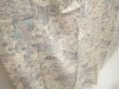 Photo3: 6604T14z980  Japanese Kimono Silk KOMON Garden Off-white (3)
