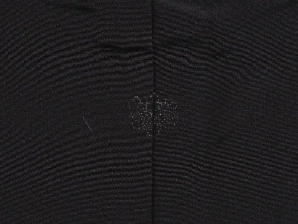 Photo5: 6605T01z500 Vintage Japanese Kimono Silk HAORI Flower Black (5)