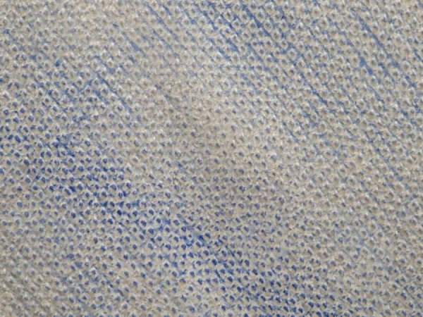 Photo4: 6605T06z440 Vintage Japanese Kimono Silk SHIBORI HAORI  Blue (4)