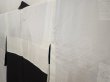 Photo8: 6605T07z550 Vintage Japanese Kimono Silk HAORI Plain Black (8)